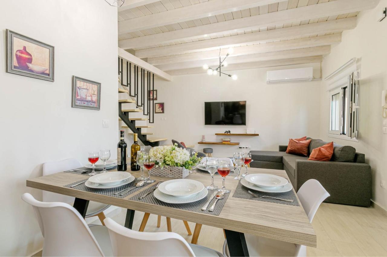 דירות Potamós S&K Luxury Μaisonette מראה חיצוני תמונה