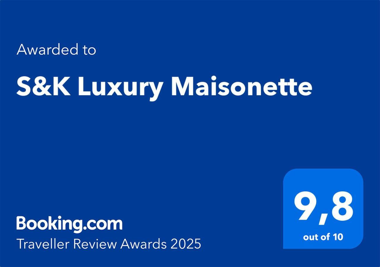 דירות Potamós S&K Luxury Μaisonette מראה חיצוני תמונה